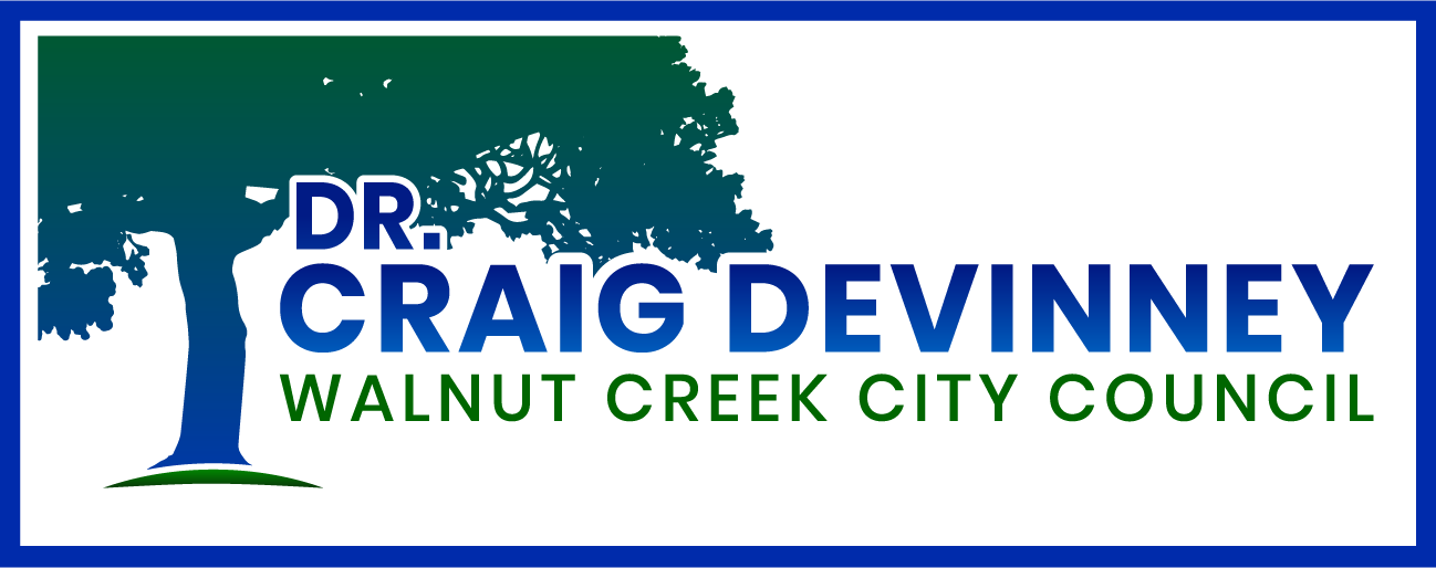 Dr. Craig DeVinney Walnut Creek City Council